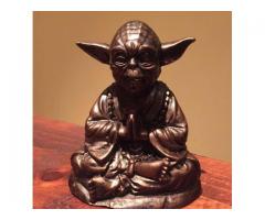 Bronze Yoda Buddha Statue gift Star Wars Buddha