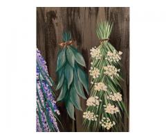 WildFlowers drying on Barn Wood